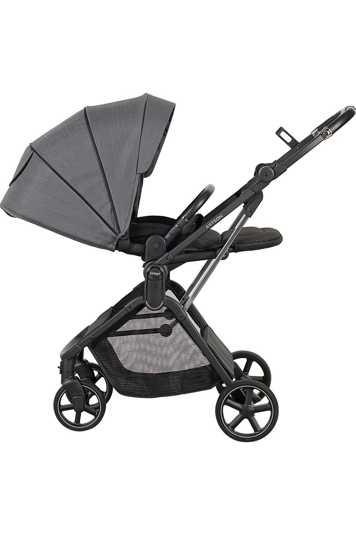 Prego Arteon Travel Sistem Bebek Arabası 2244 Gri