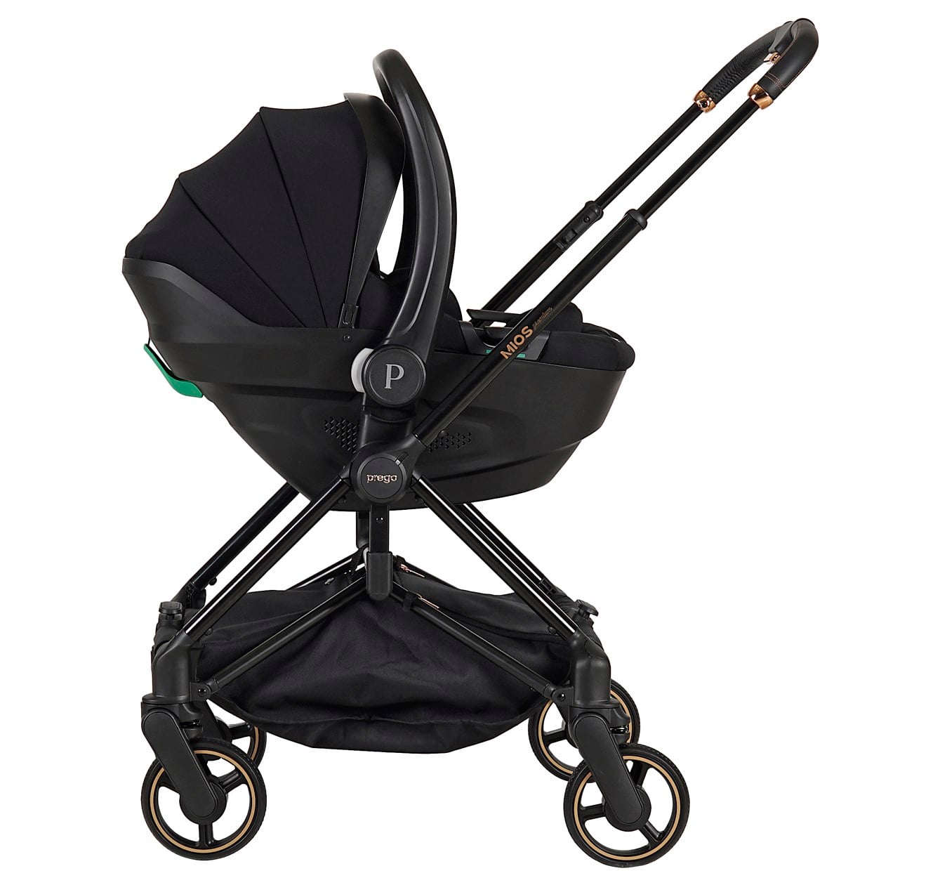 Prego Mios Premium İ-Size Travel Bebek Arabası Yeşil 2415