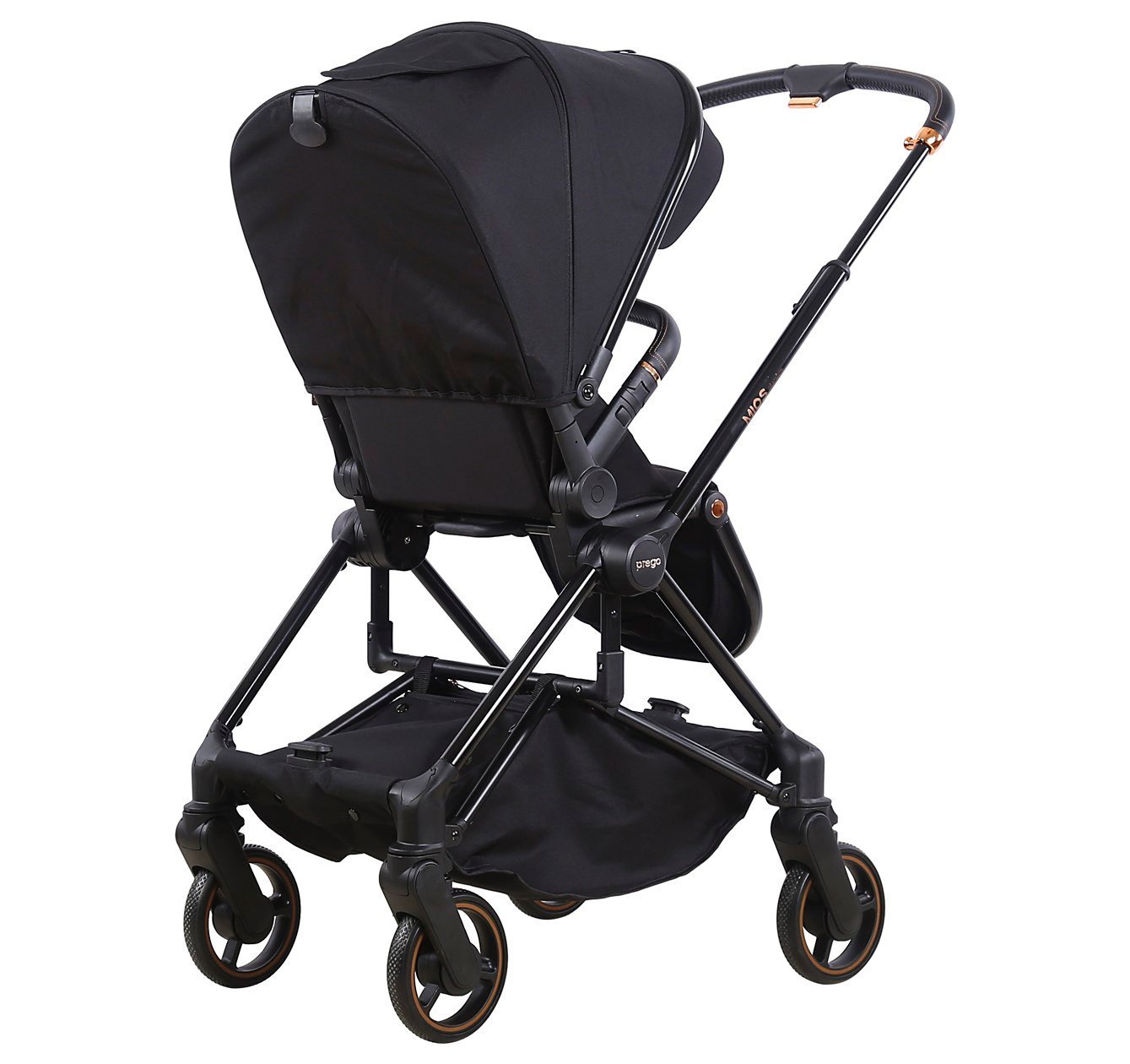 Prego Mios Premium İ-Size Travel Bebek Arabası Siyah 2415