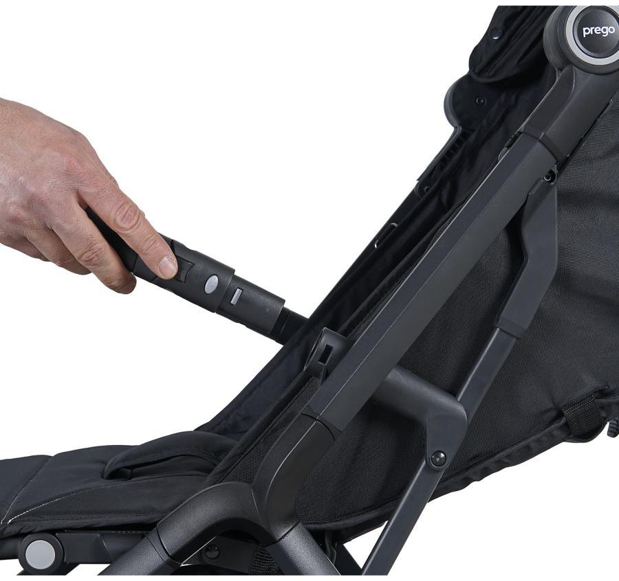 Prego Smart Fold Bebek Arabası 2026 Siyah