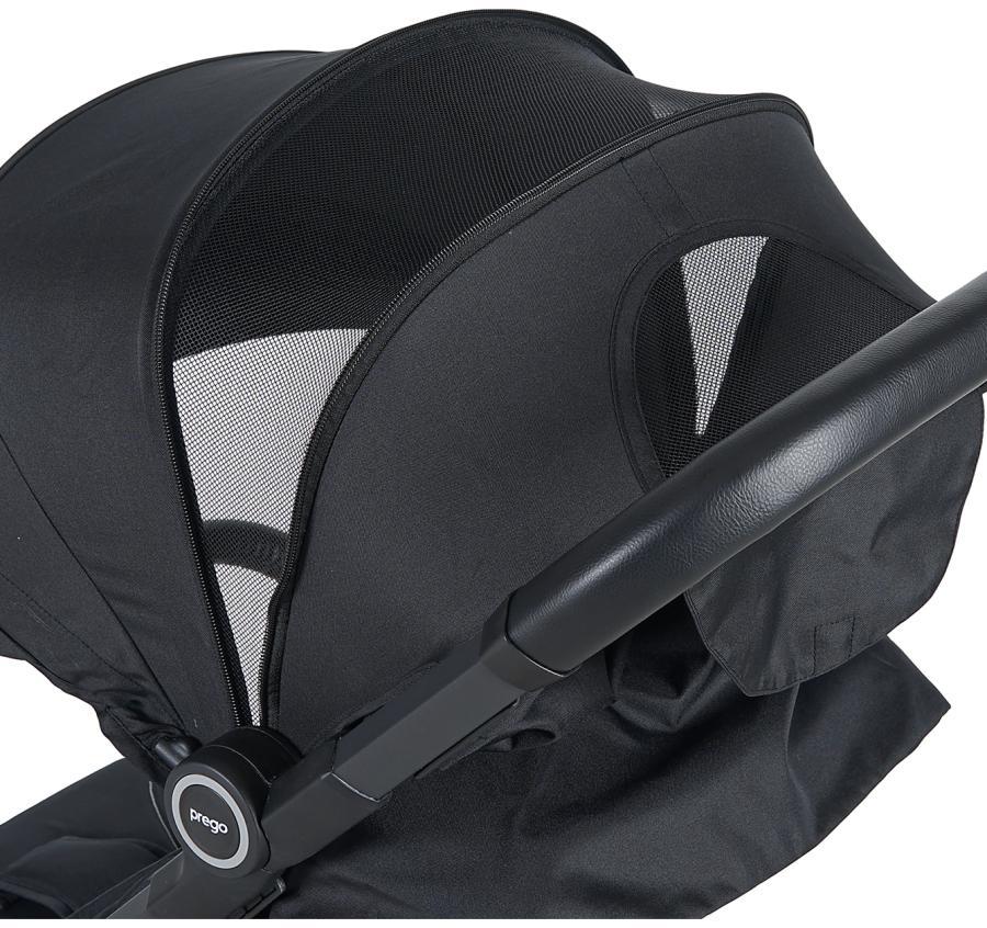 Prego Smart Fold Bebek Arabası 2026 Siyah