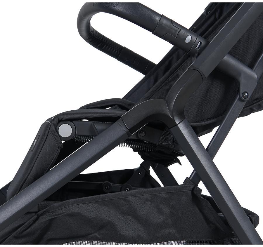 Prego Smart Fold Bebek Arabası 2026 Siyah