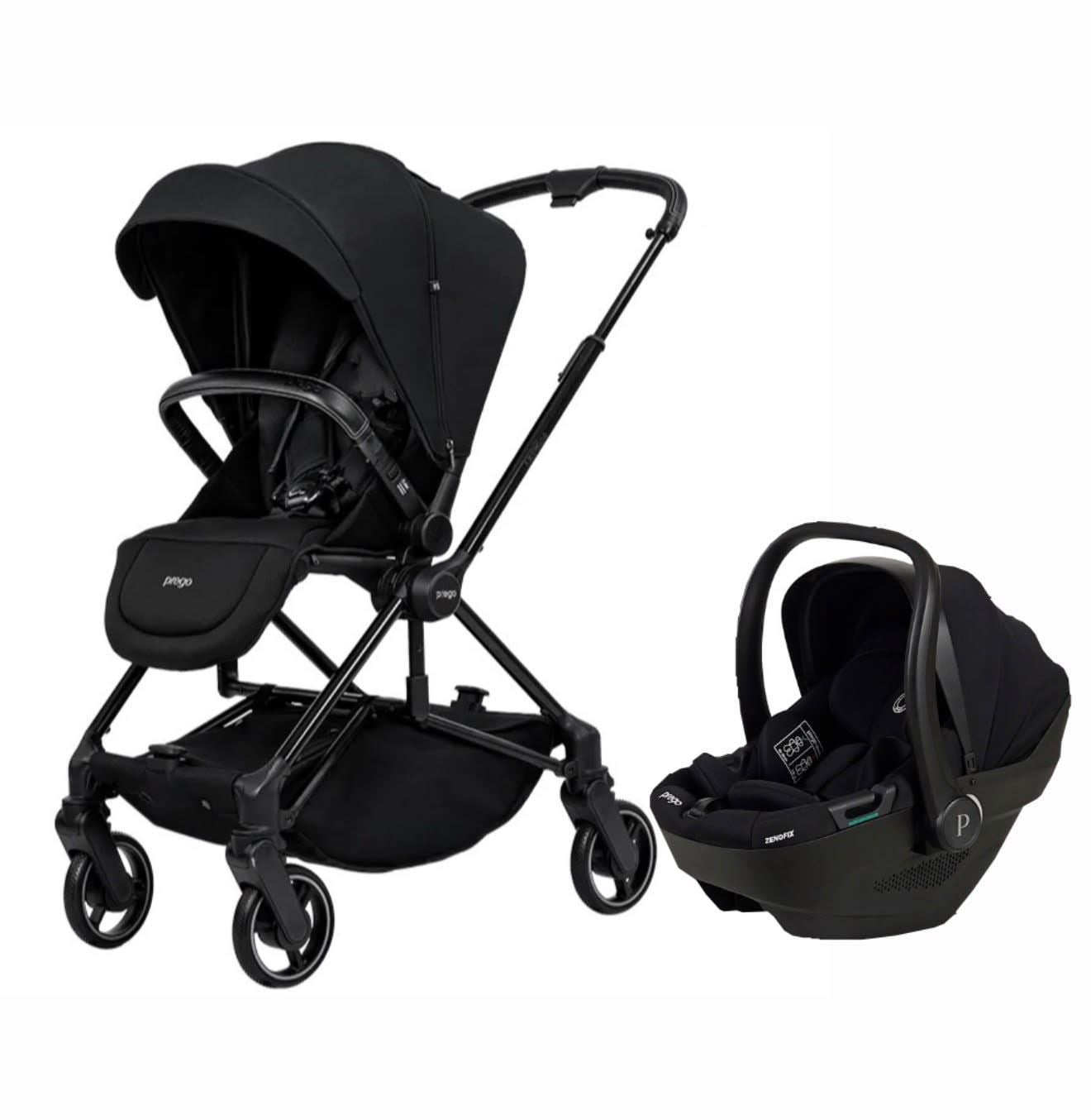 Prego Ultima İ-Size Travel Sistem Bebek Arabası Siyah  B989