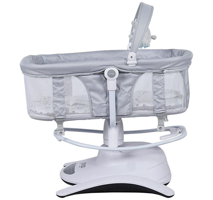 Prego Yummy Portbebeli Elektrikli Beşik Kumandalı 4086 Yeşil