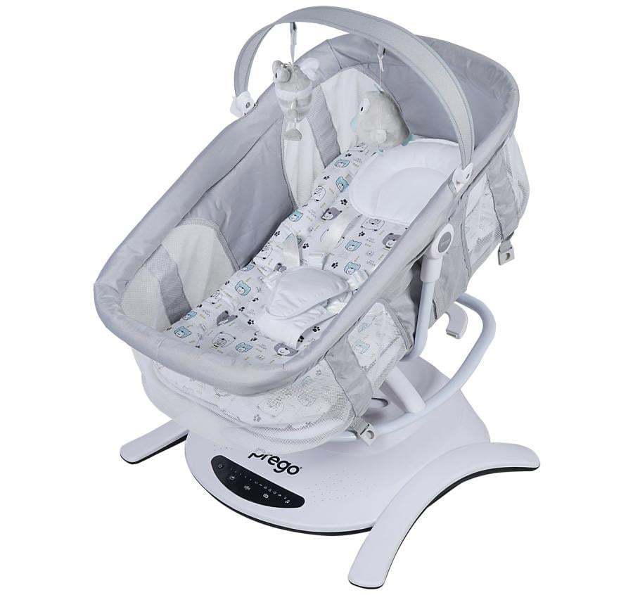 Prego Yummy Portbebeli Elektrikli Beşik Kumandalı 4086 Yeşil
