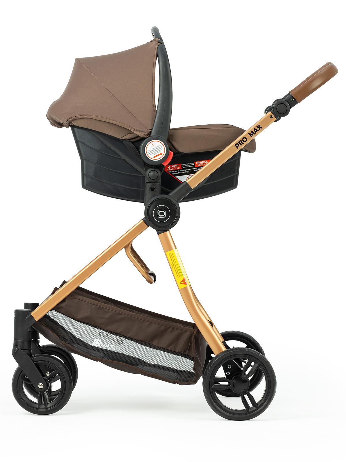 Quard Pro Max Travel Sistem Puset Gold Kahve 8683781011940