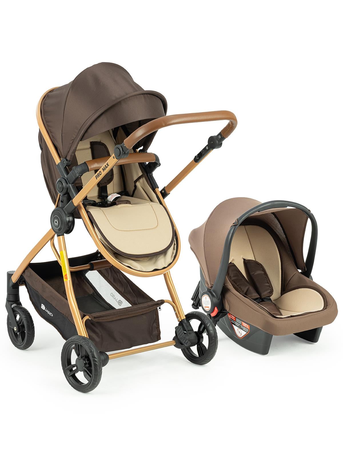 Quard Pro Max Travel Sistem Puset Gold Kahve 8683781011940