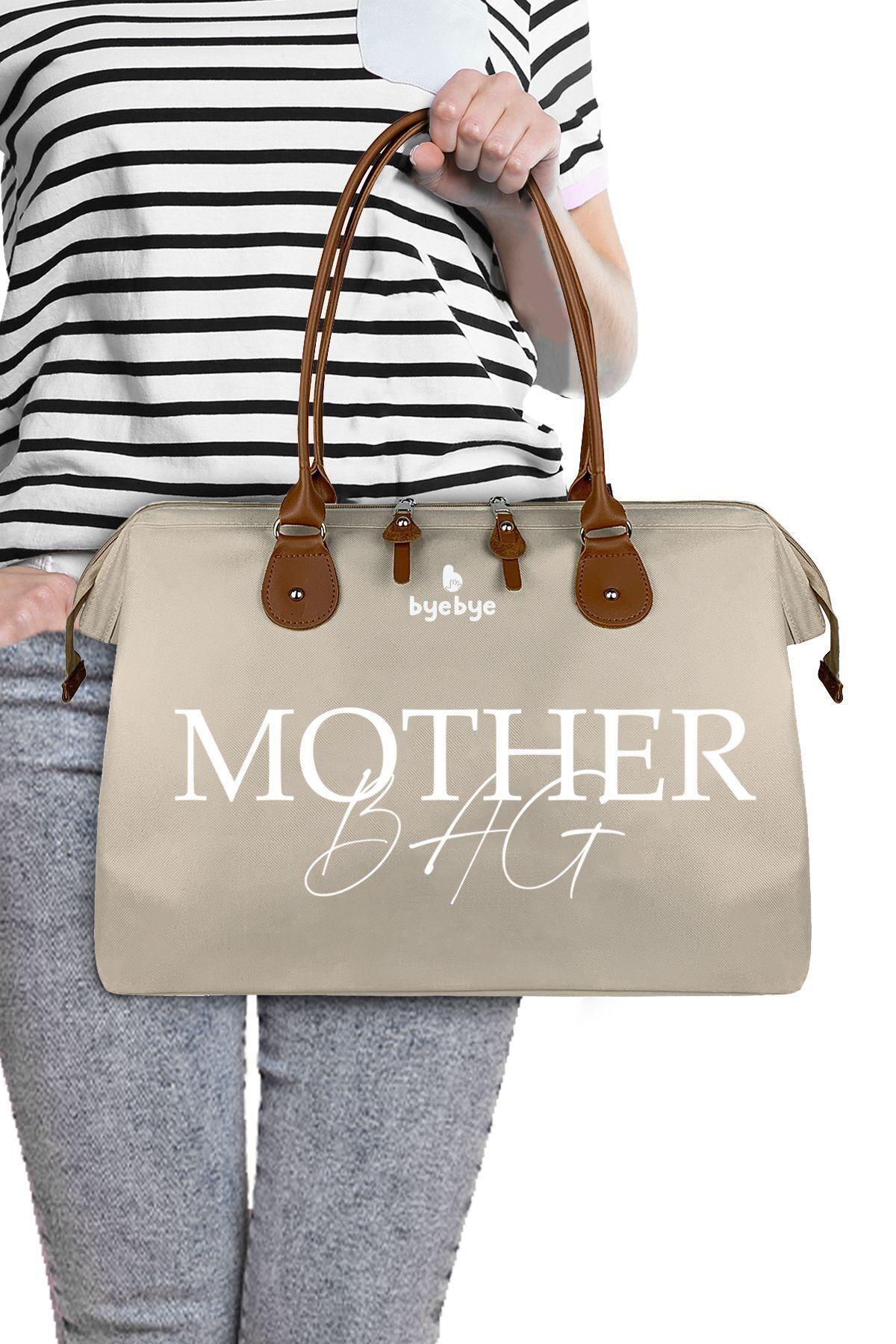 Stylo Byebye Mother Bag Anne Bebek Bakım ve Kadın Çantası ( Bej )