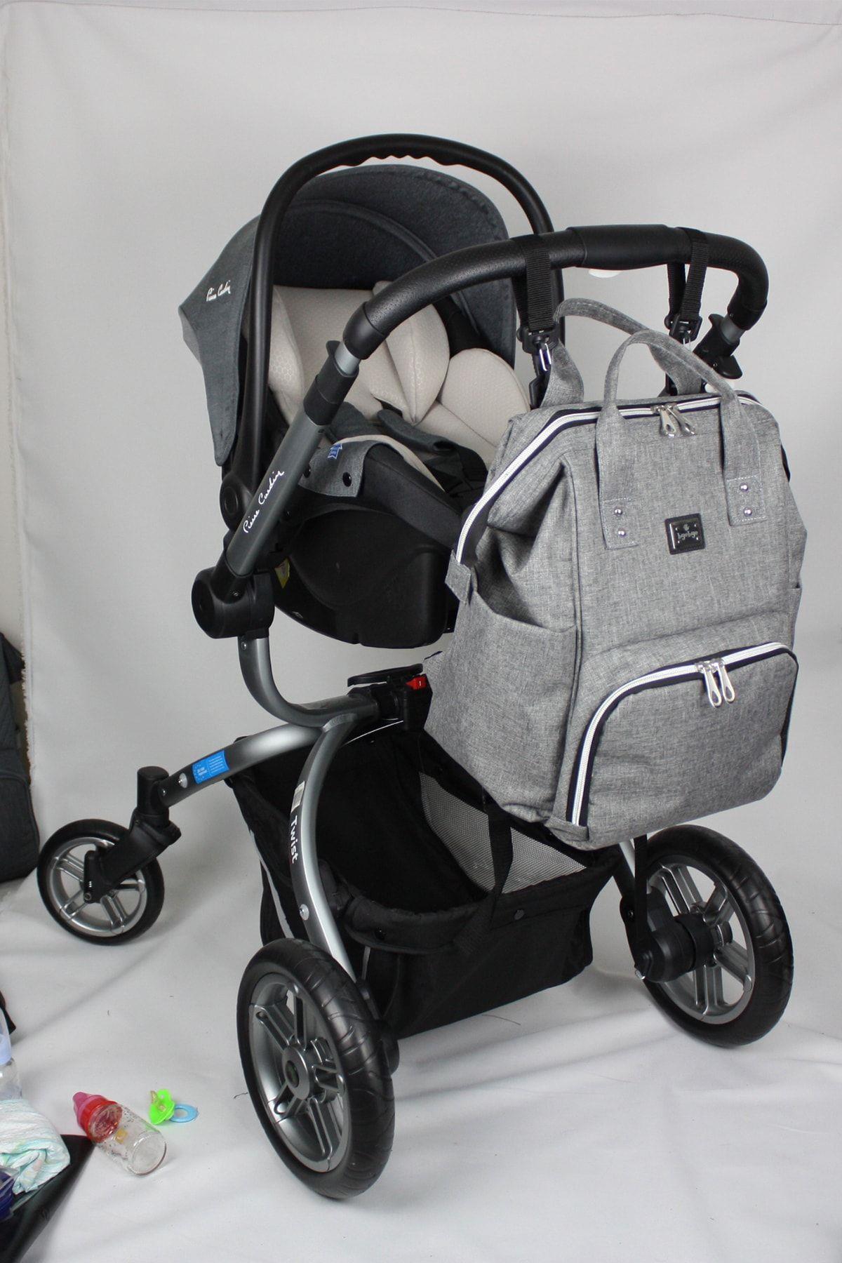 Stylo Paris Anne Bebek Bakım Sırt Çantası ( GRİ )