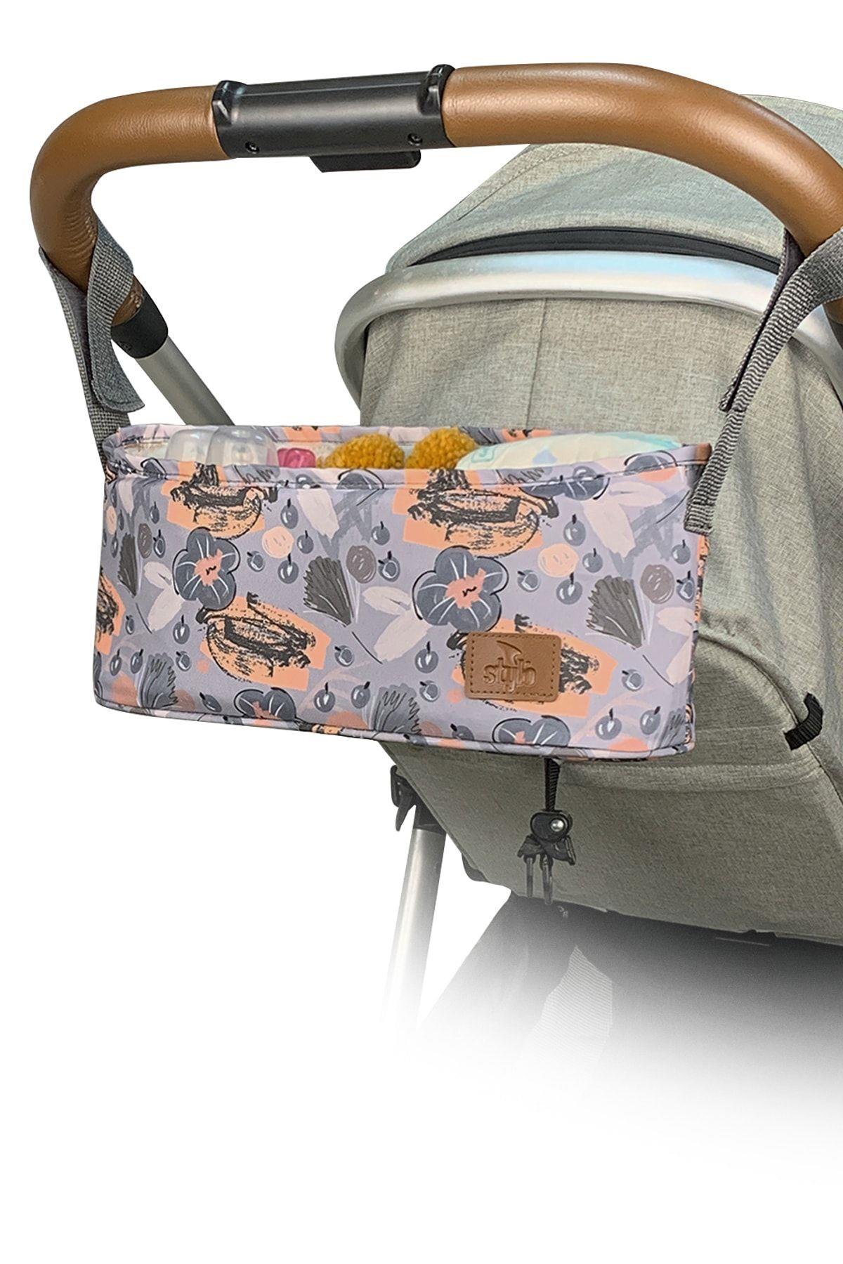 Stylo Trip Stroller Bebek Arabası Organizatörü (ÇİÇEK)