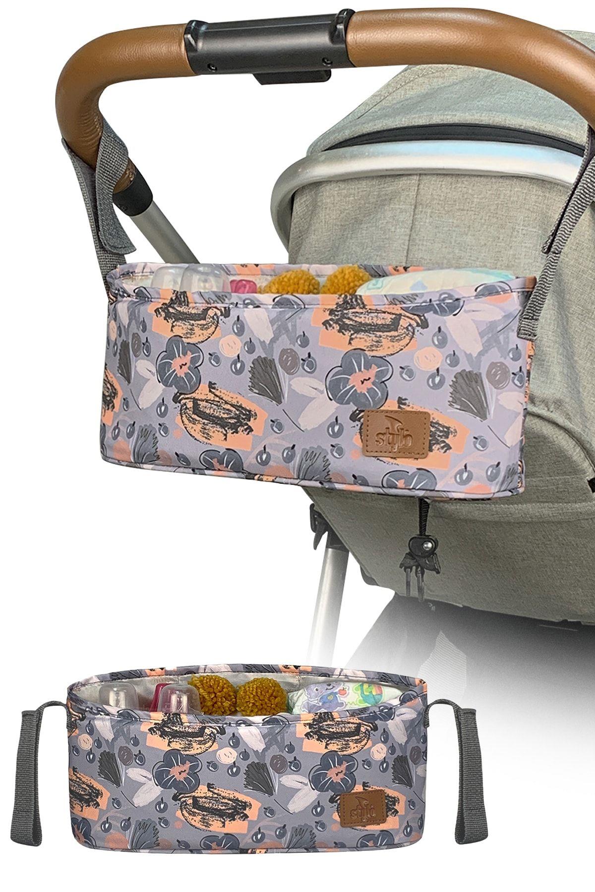Stylo Trip Stroller Bebek Arabası Organizatörü (ÇİÇEK)