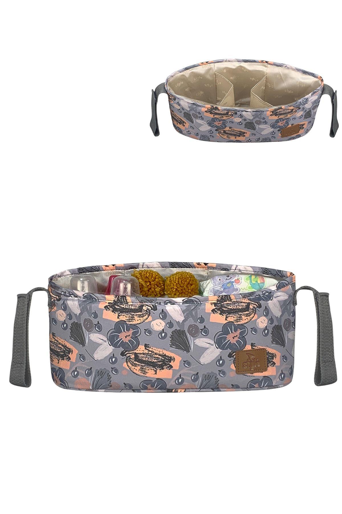 Stylo Trip Stroller Bebek Arabası Organizatörü (ÇİÇEK)