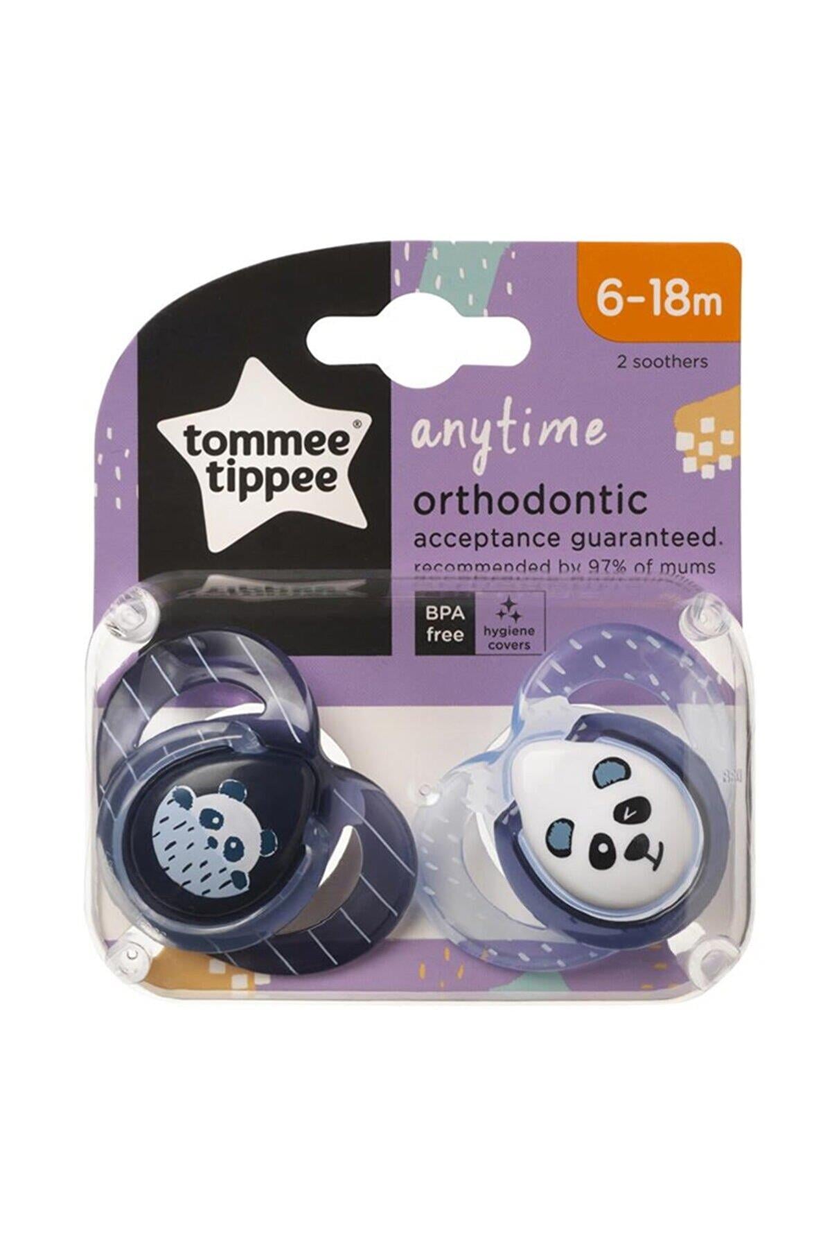 Tommee Tippee Anytime 2 Li Emzik 6-18 Ay Desenli