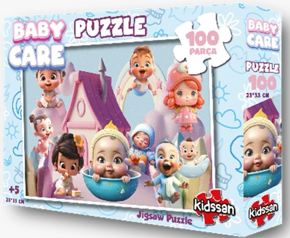 Toysan 100 Parça Puzzle Taslama Kutu Kds-3205