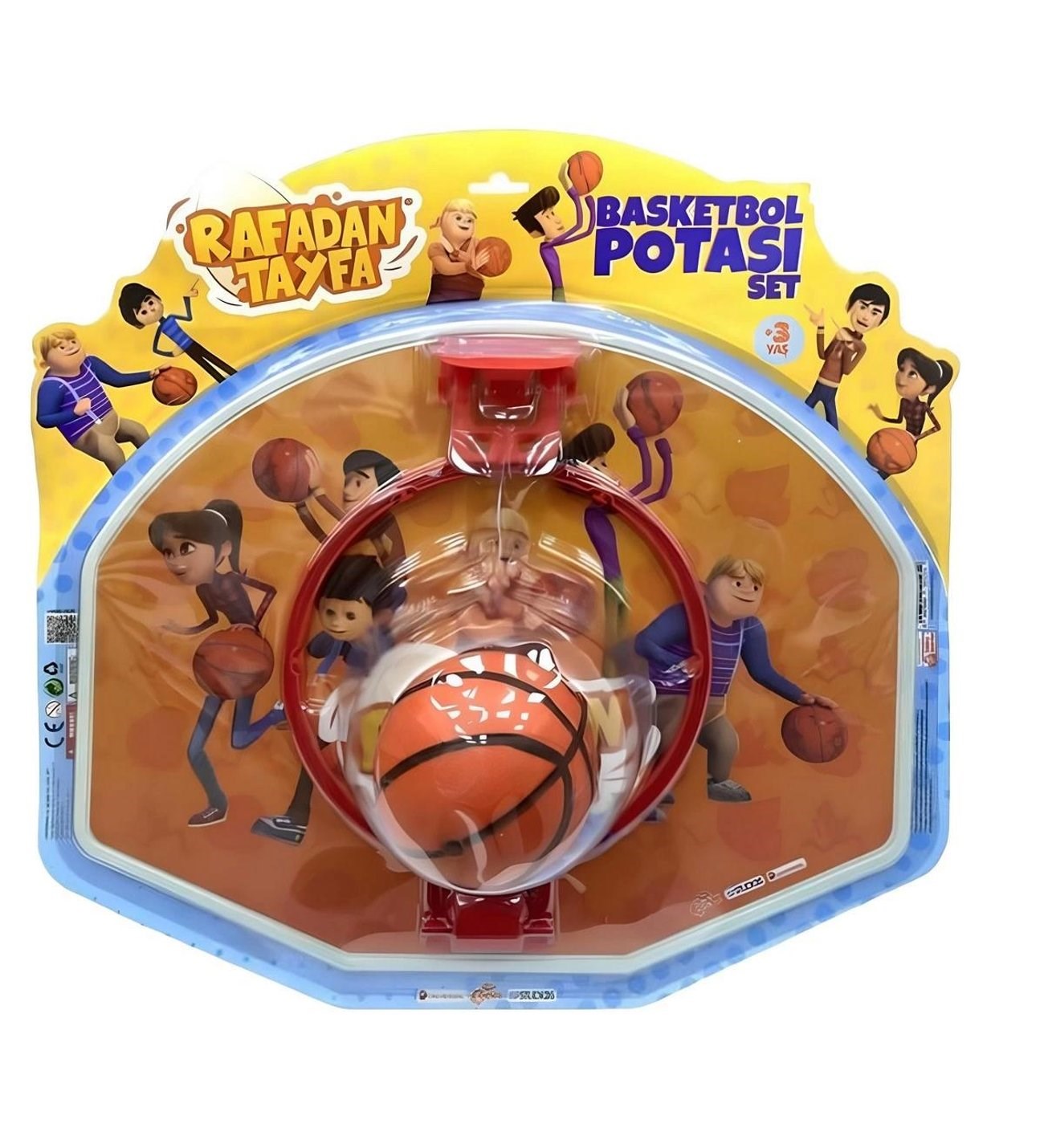 Toysan Çocuk Rafadan Tayfa Büyük Asılabilir Pota