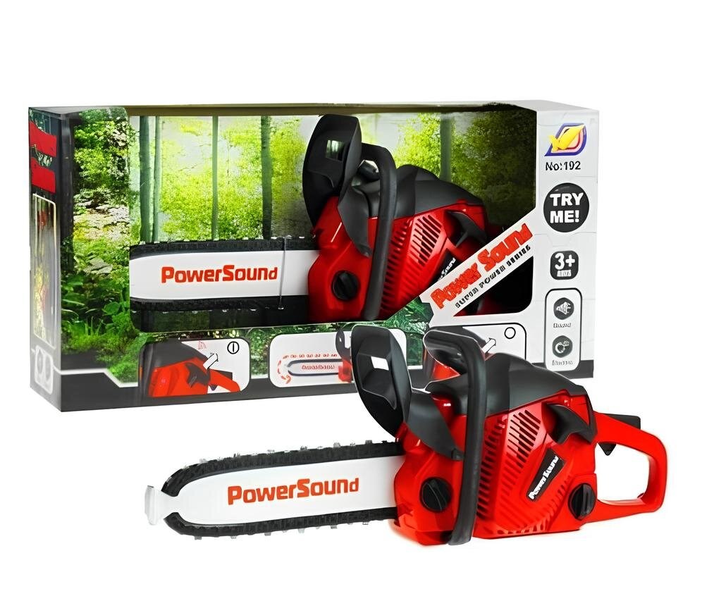 Toysan Pilli Sesli ve Işıklı Oyuncak Motorlu Testere
