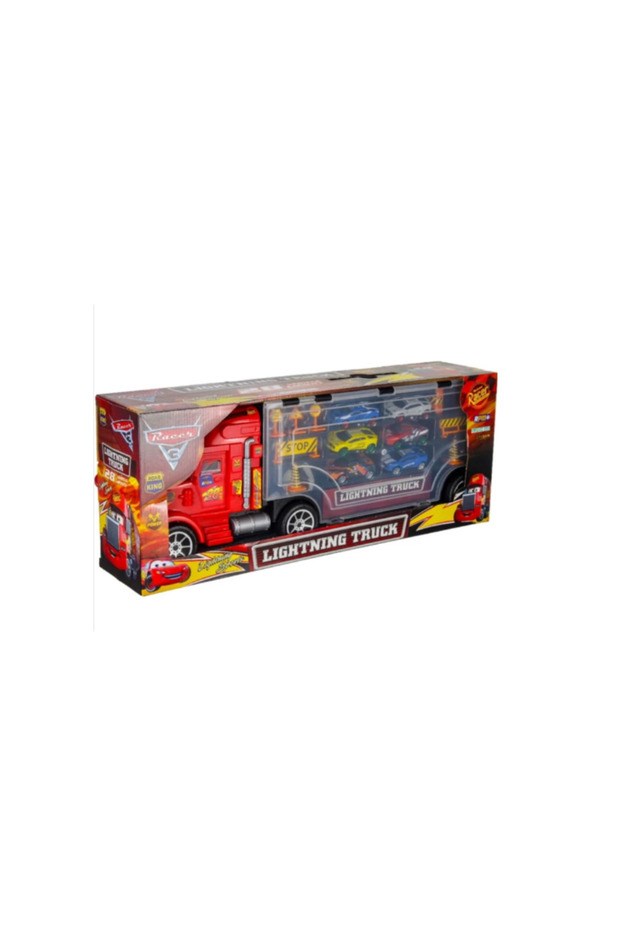 Toysan Toysan Tır Seti Super Car Racer 6 Arabalı Spr-11
