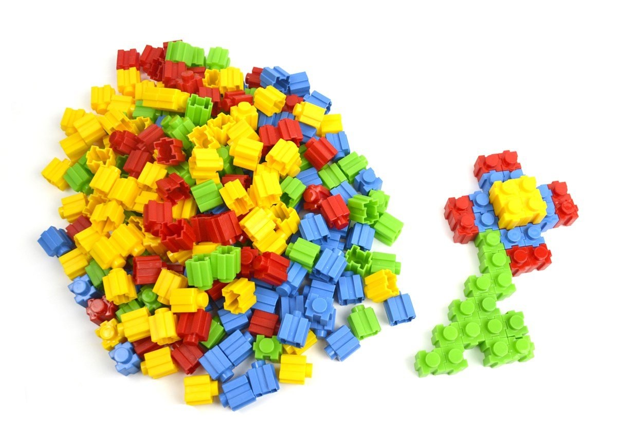 Uj Toys 250 Parçalı  6 Renk Lego
