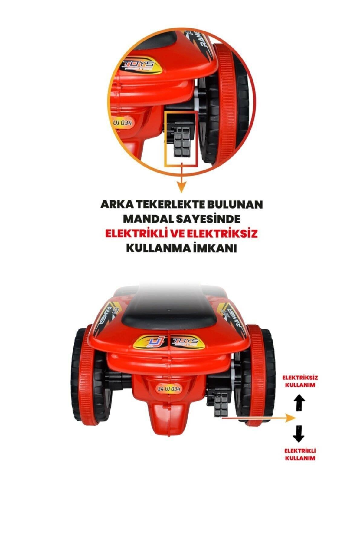 UJ Toys Safari 6V Akülü ATV Mavi