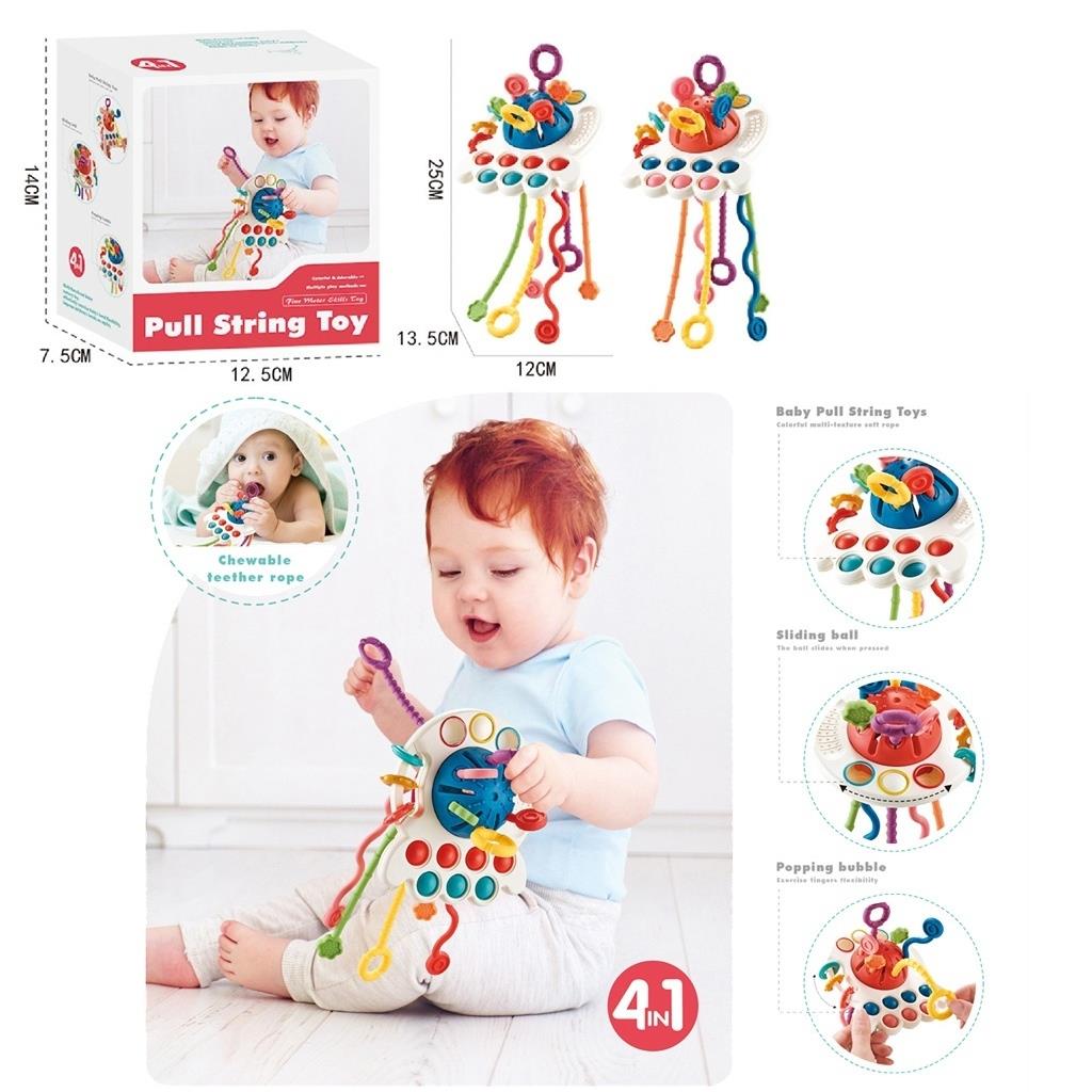 Vardem Duyusal Montessori Oyuncaklar (Toplu-Çekme İpli)