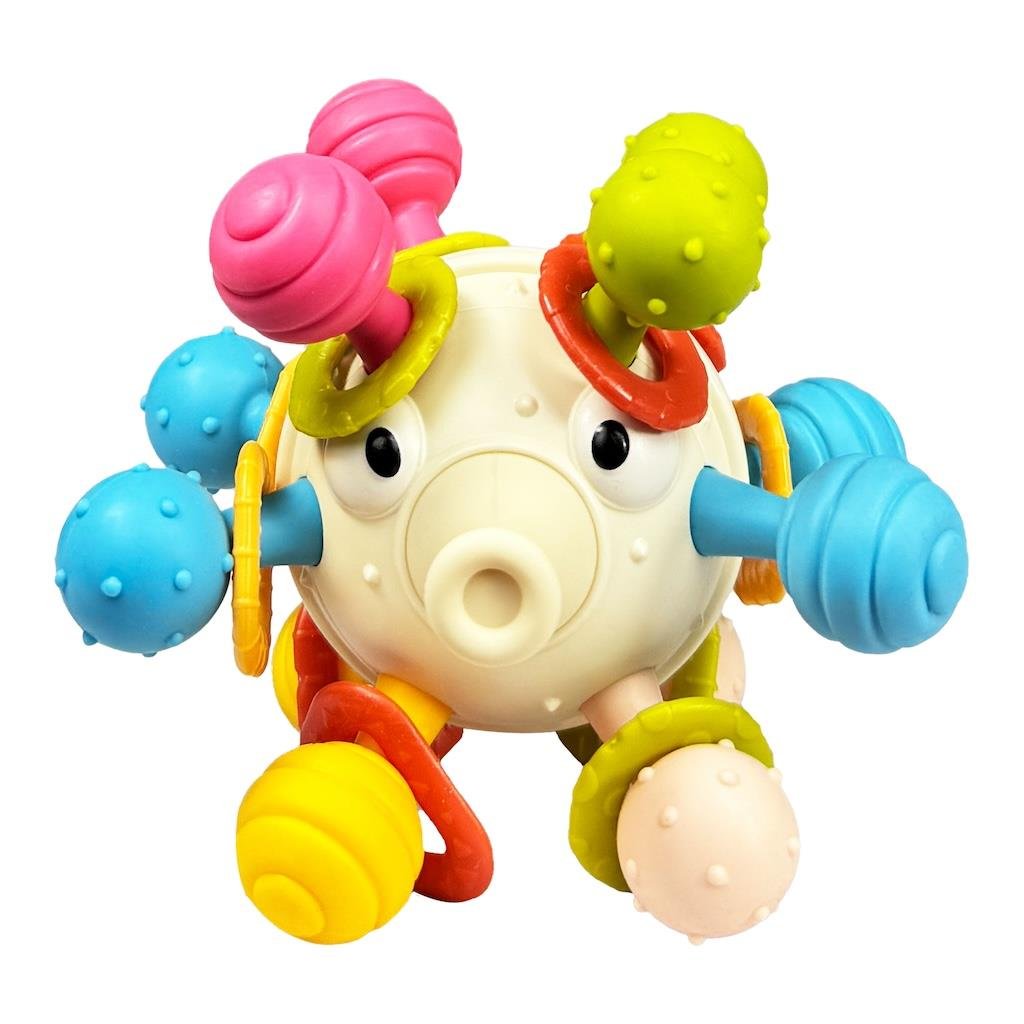 Vardem Eğitici Dönen Kirpi Balığı Bebek Aktivite Oyuncağı