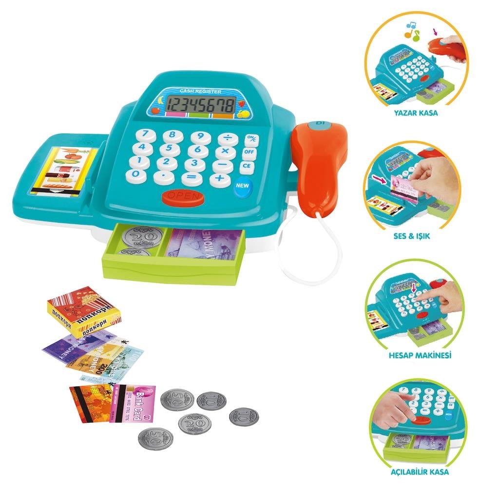 Vardem Kutulu Işıklı Sesli Yazar Kasa