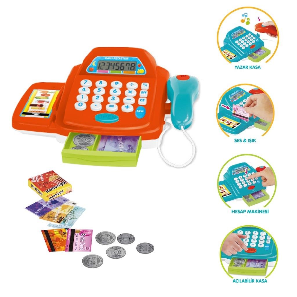 Vardem Kutulu Işıklı Sesli Yazar Kasa