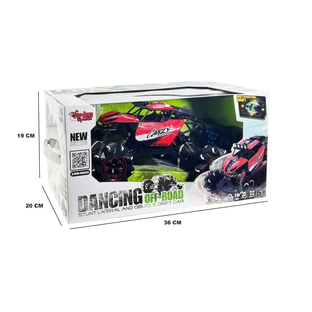 Vardem Uzaktan Kumandalı Full Fonksiyon Şarjlı 2.4 Ghz 1:16 Off Road Arazi Arabası
