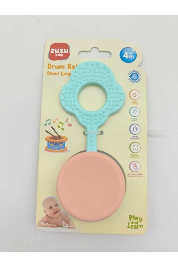 Zuzu Toys Zuzu Oyuncak davul Çıngırak Kartela 4215