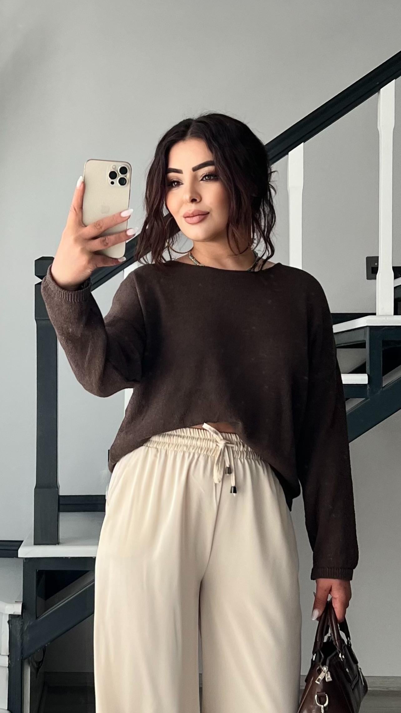 Acı Kahve Merserize Bluz