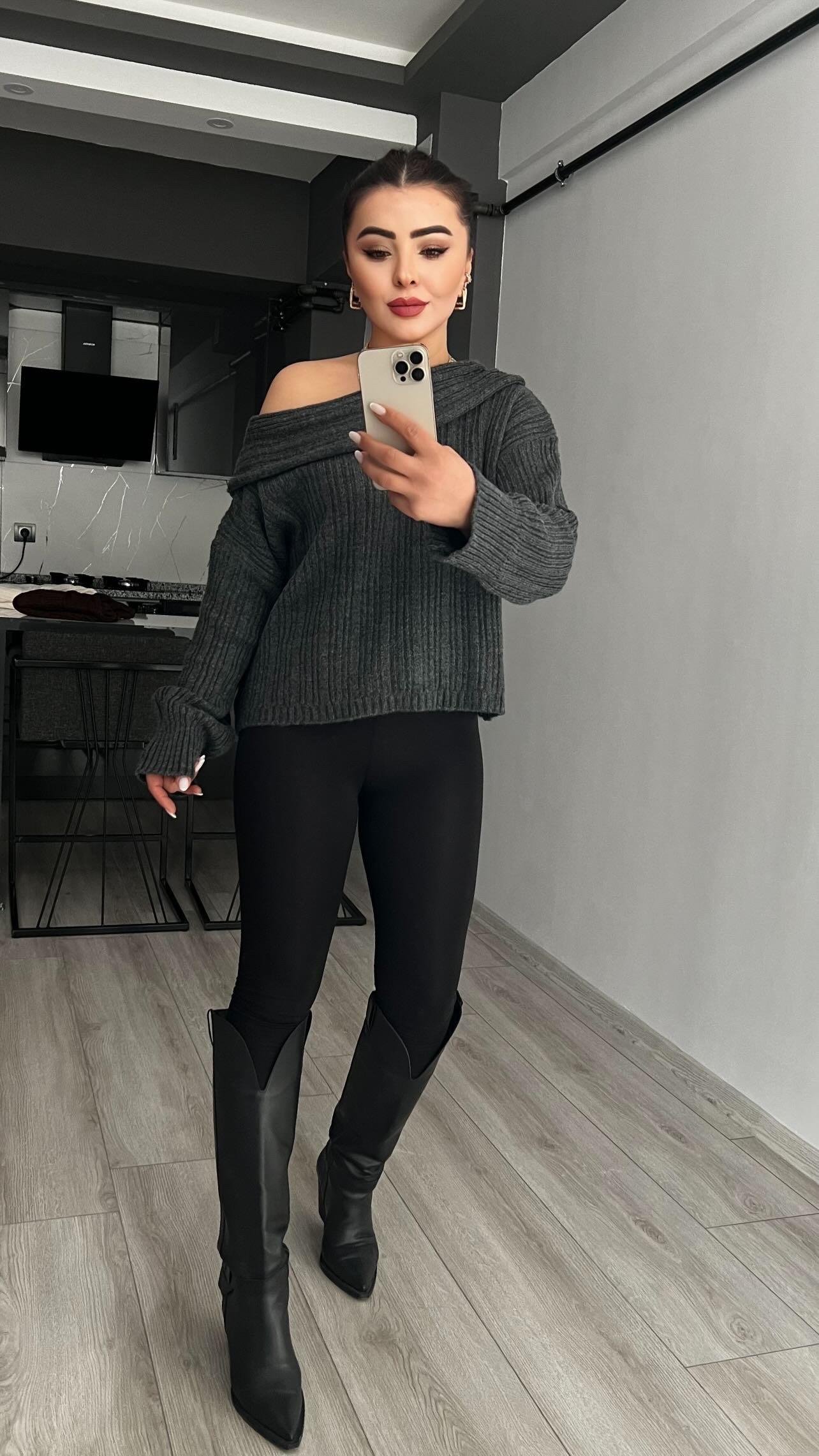 Antrasit Degaje Yaka  Kazak 