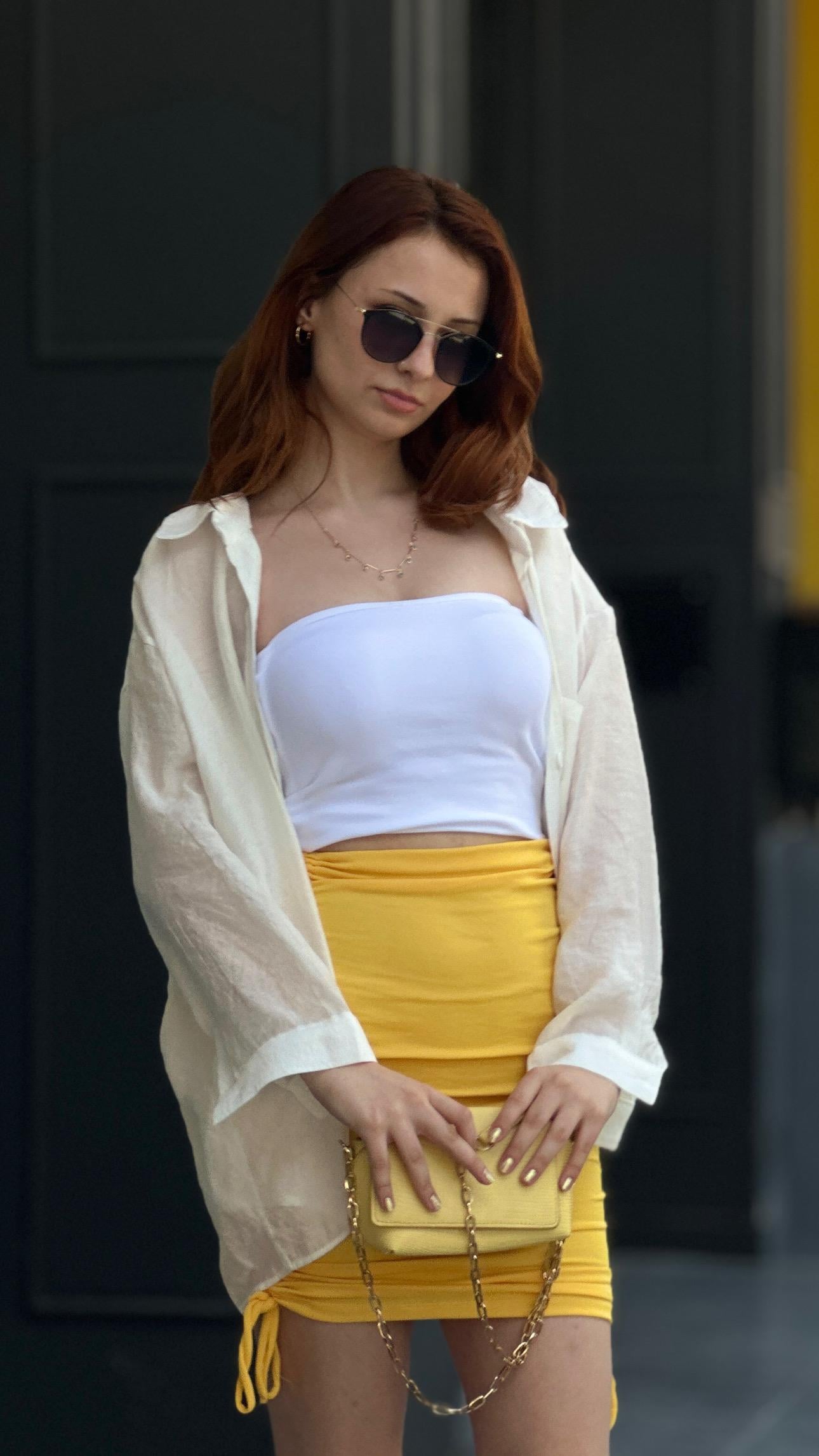 Beyaz Oversize Gömlek