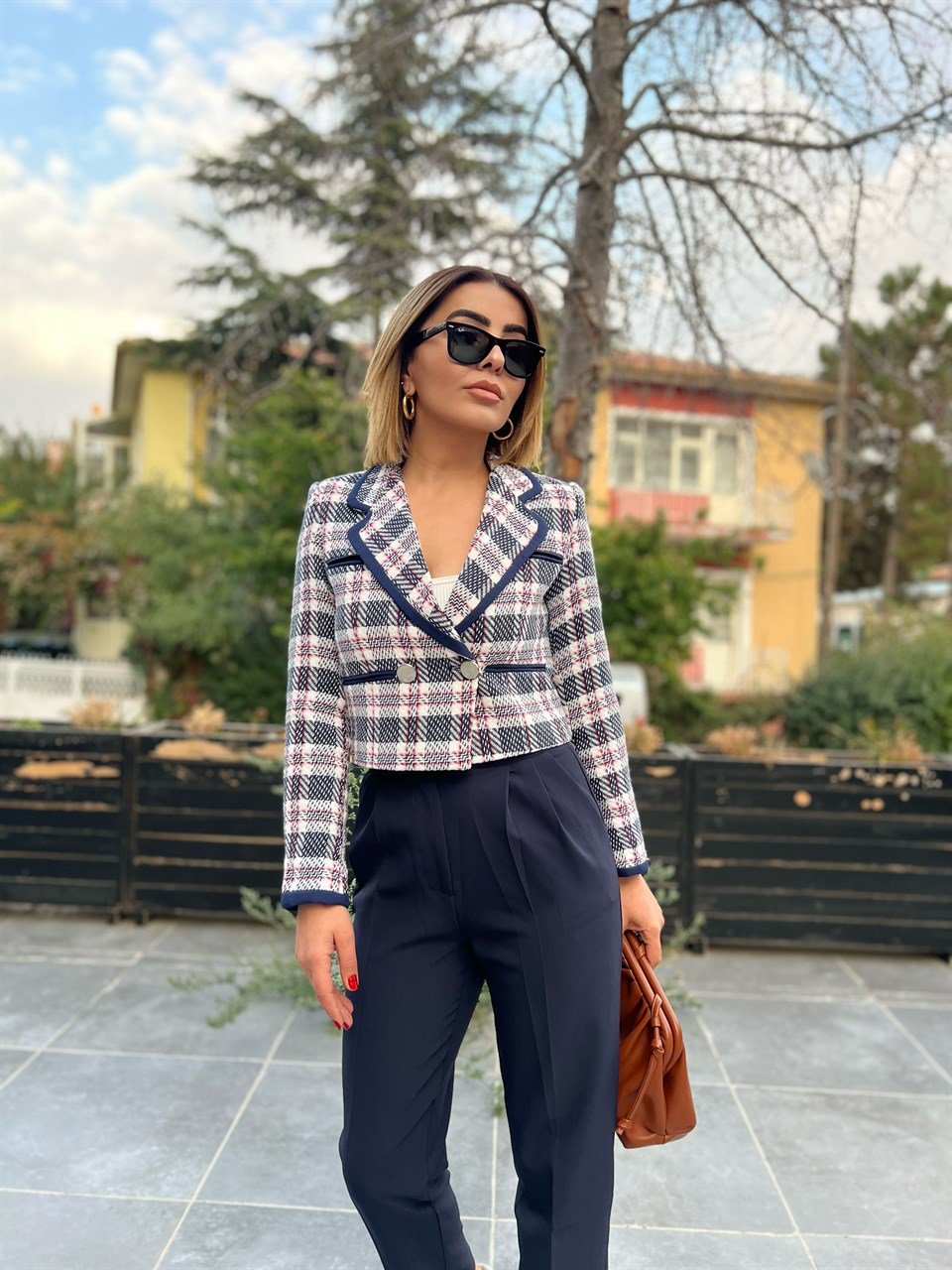 Biyeli Crop Ceket