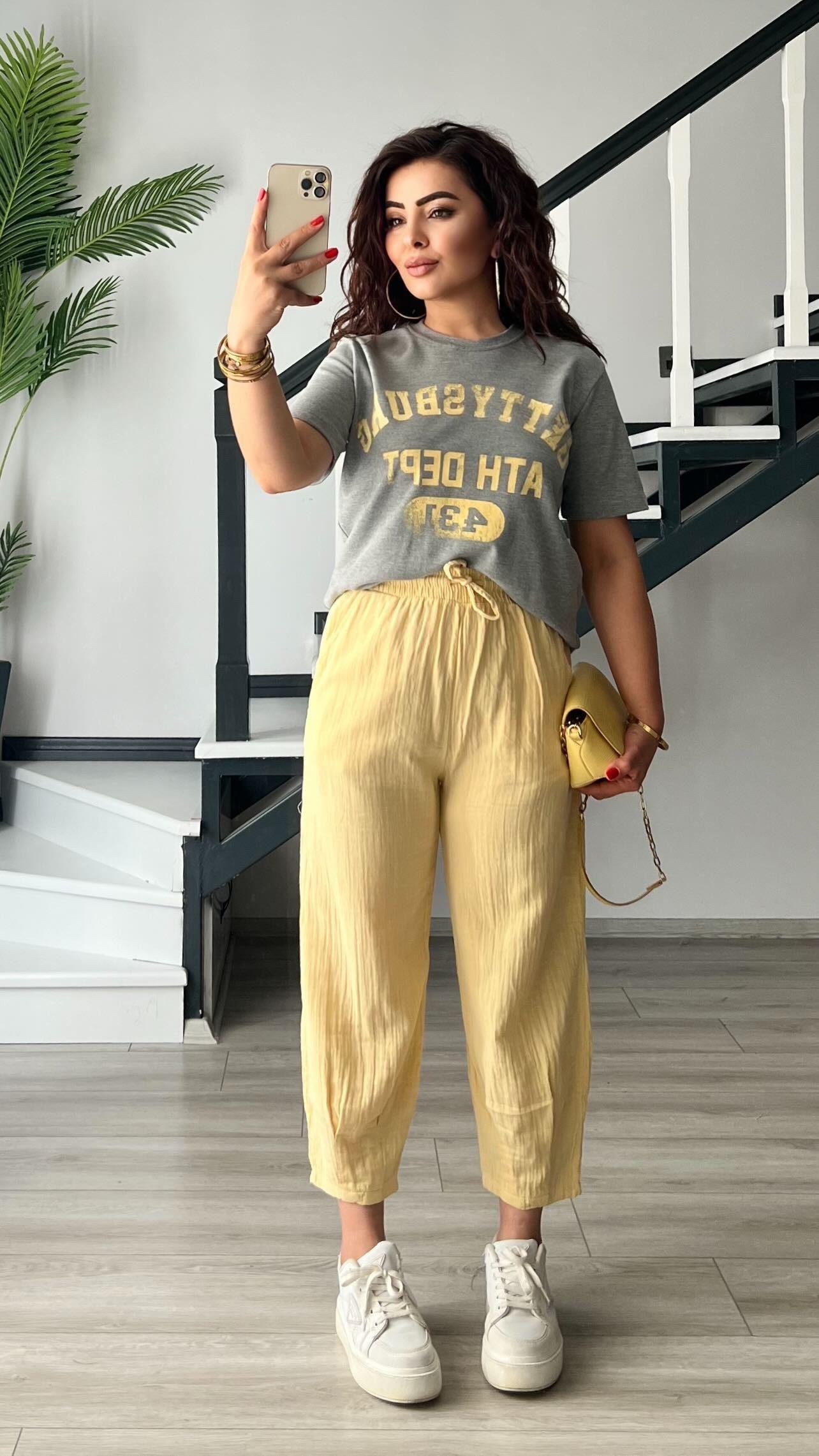 Gri Gettysburg Baskılı Tshirt
