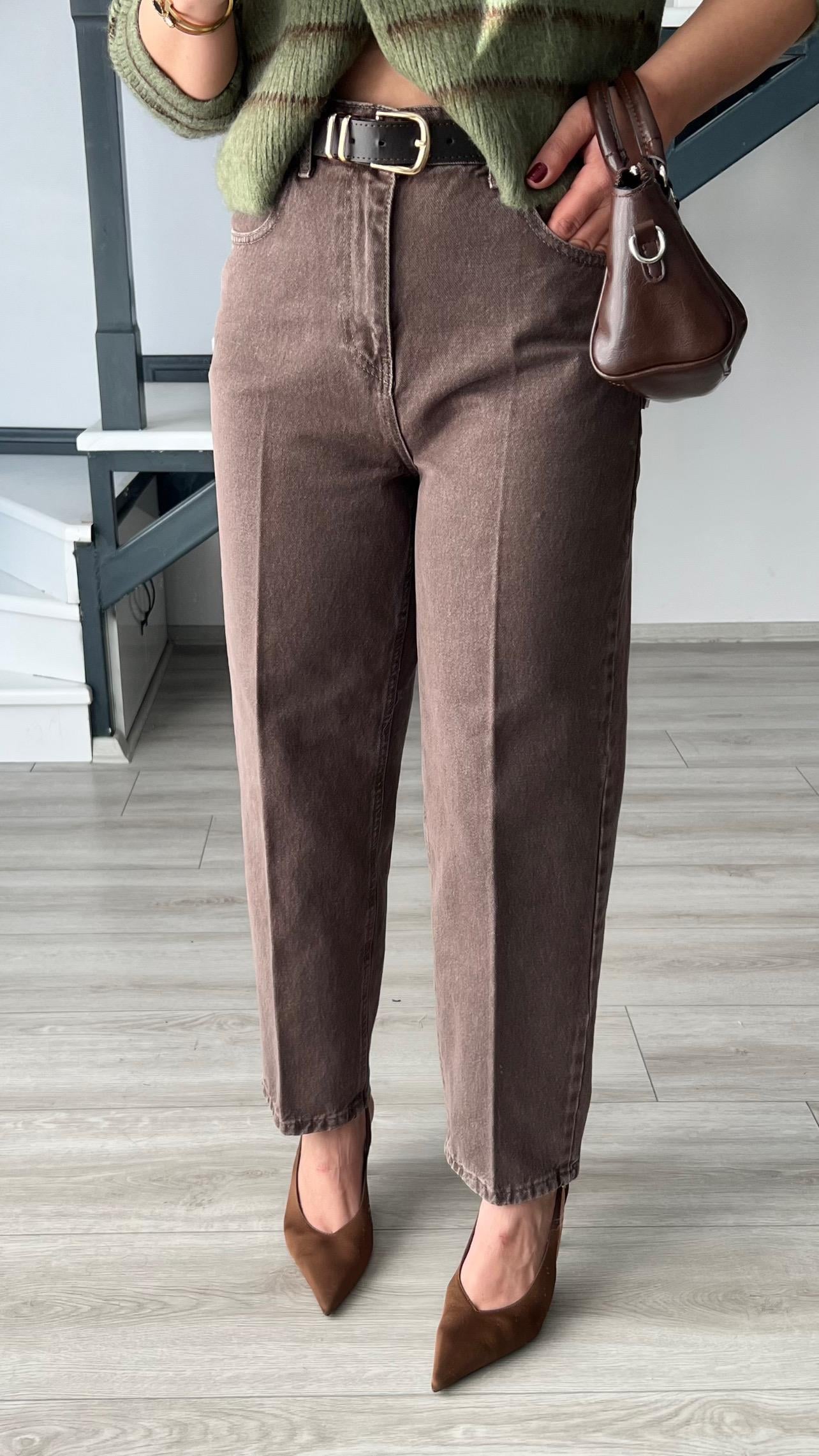 Kahve Skater Jean