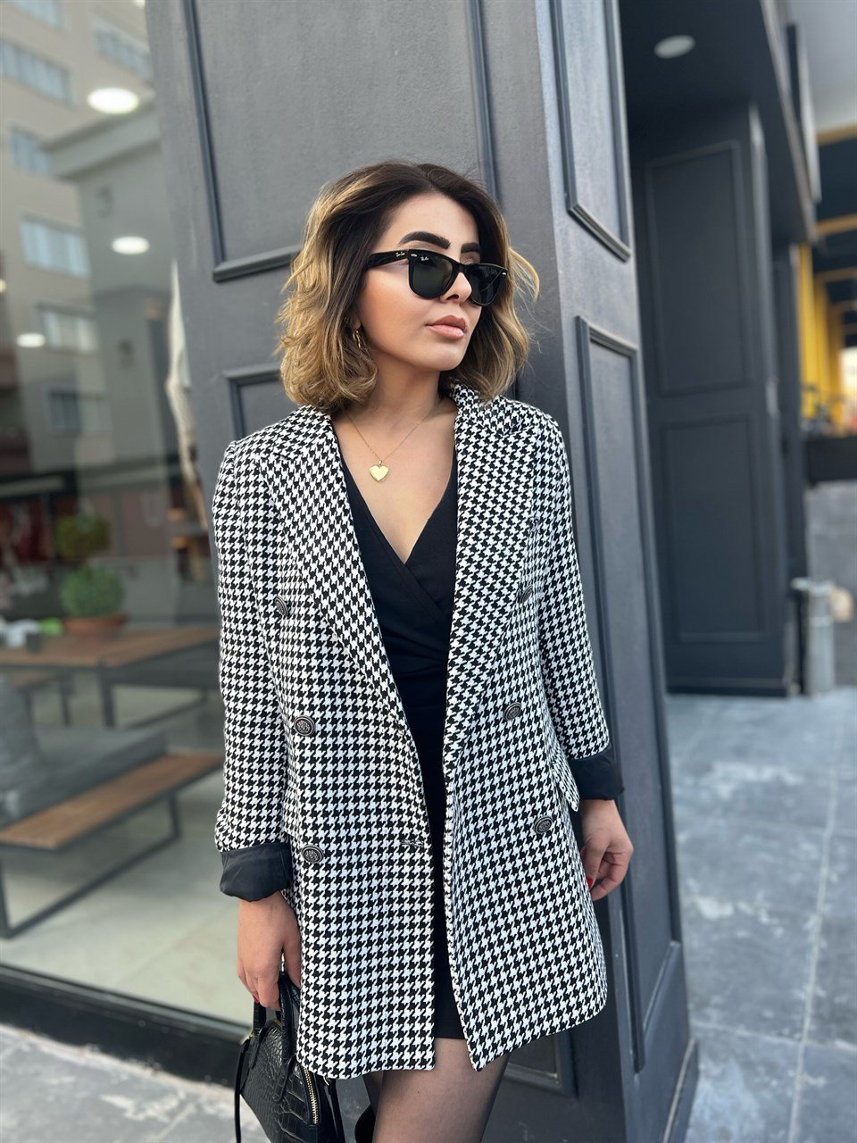 Kazayağı Blazer Ceket