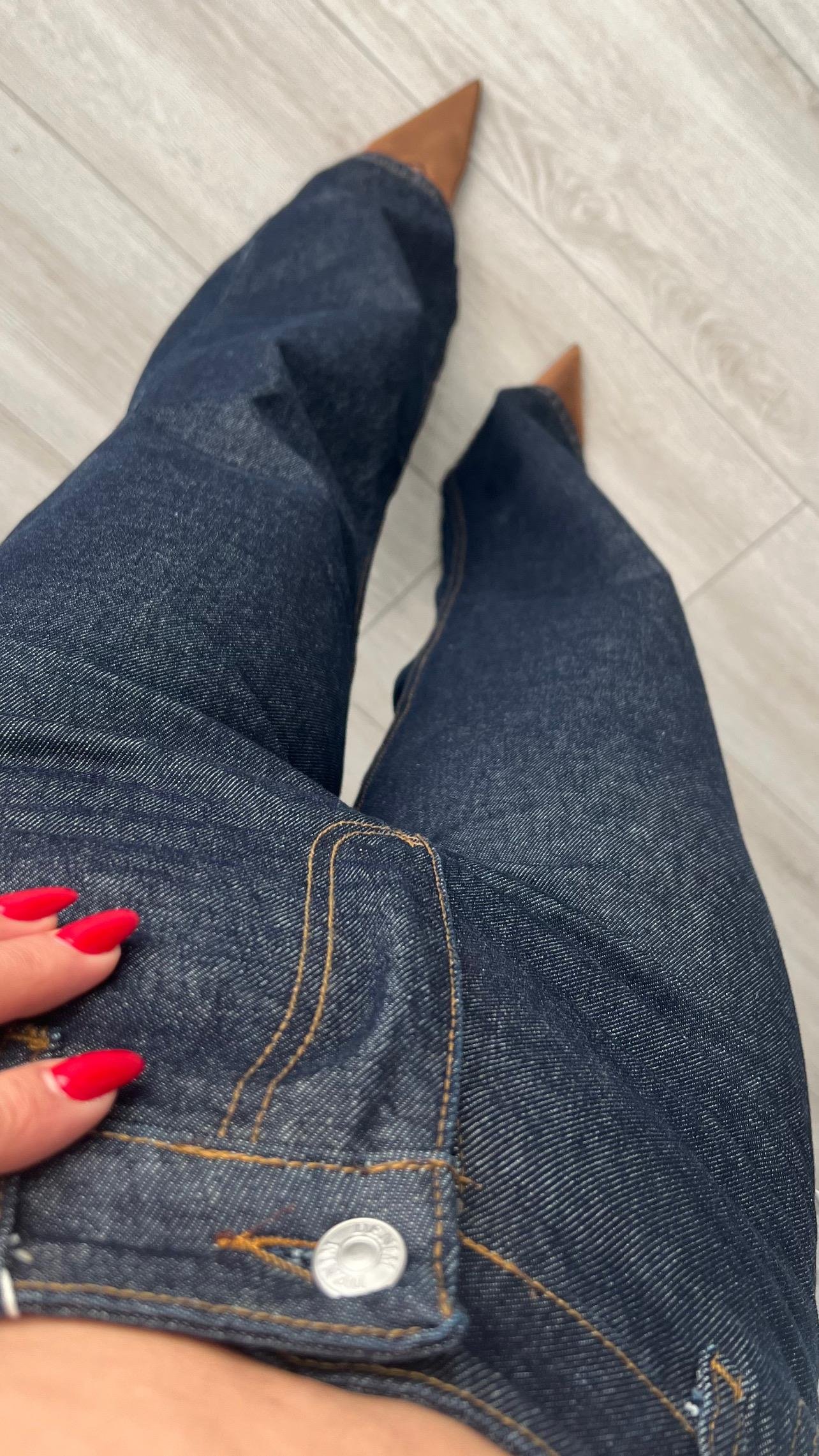 Lacivert Straight Jean