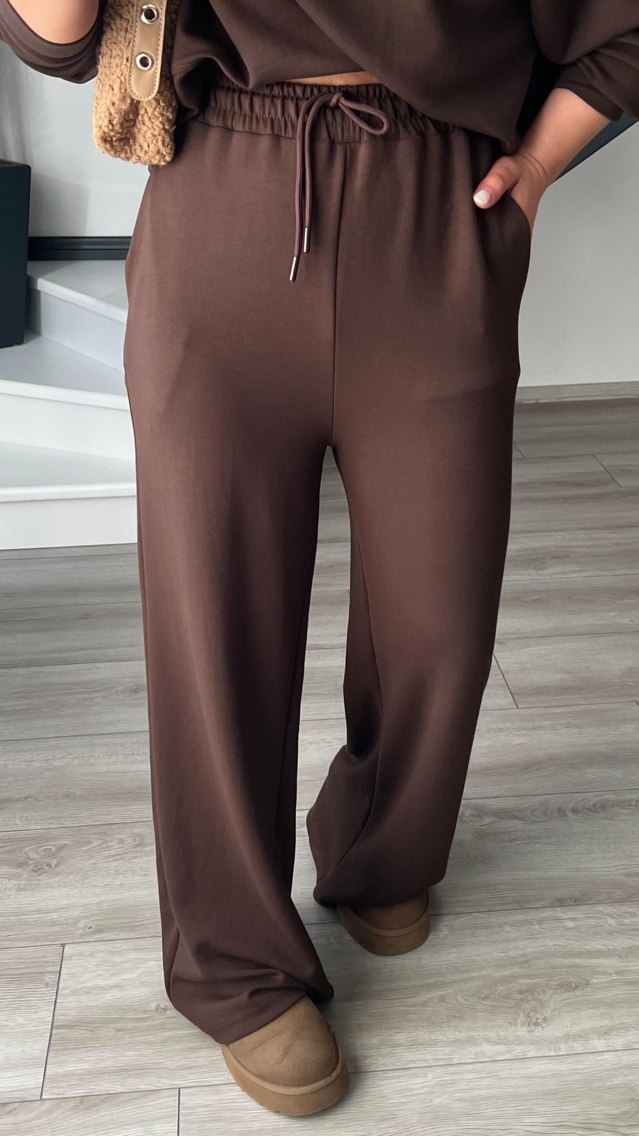 Orijinal Marka Acı Kahve Sweat - Pantolon Takım 