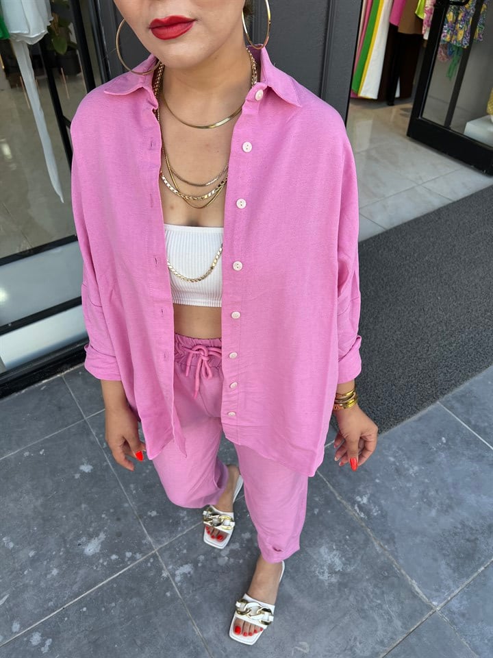 Pembe Keten Takım