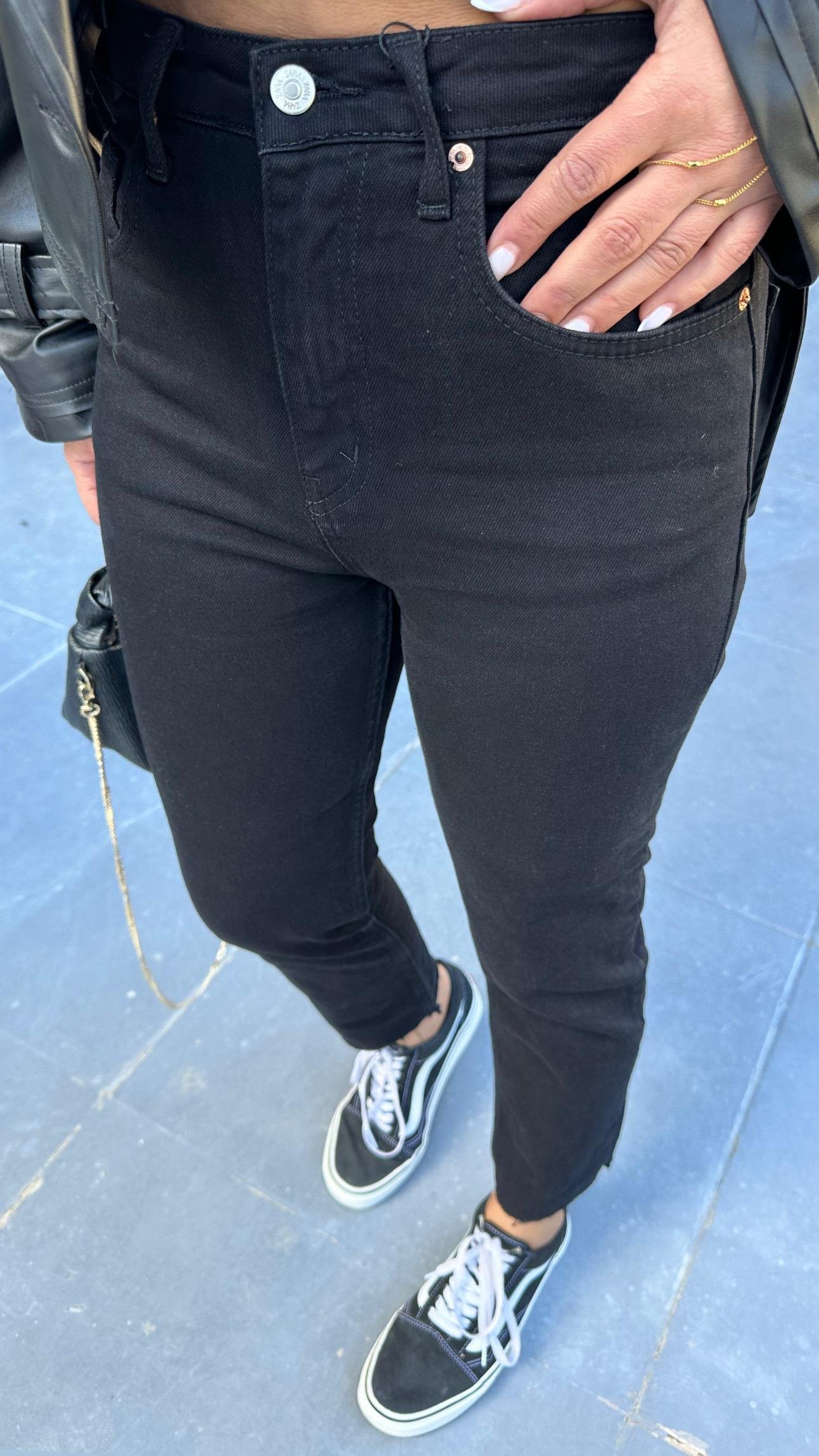 Siyah Boy Fit Jean