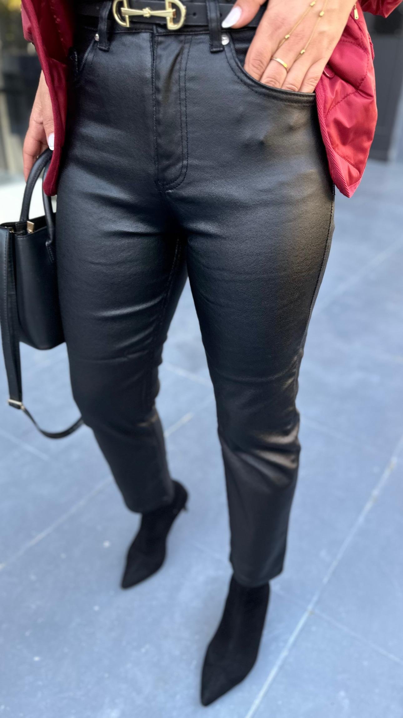 Siyah Orijinal Marka Mumlu Jean 
