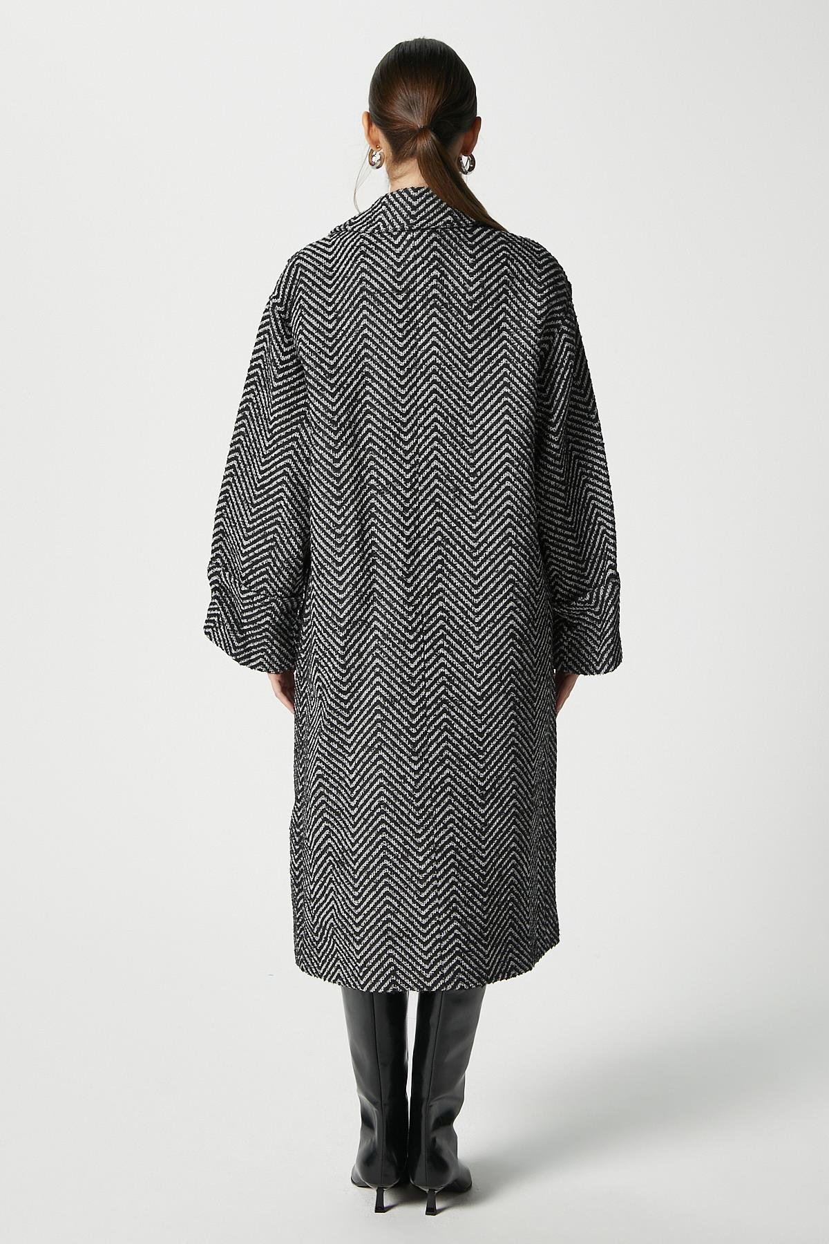 Kadın Magnus Kaşe Kaban