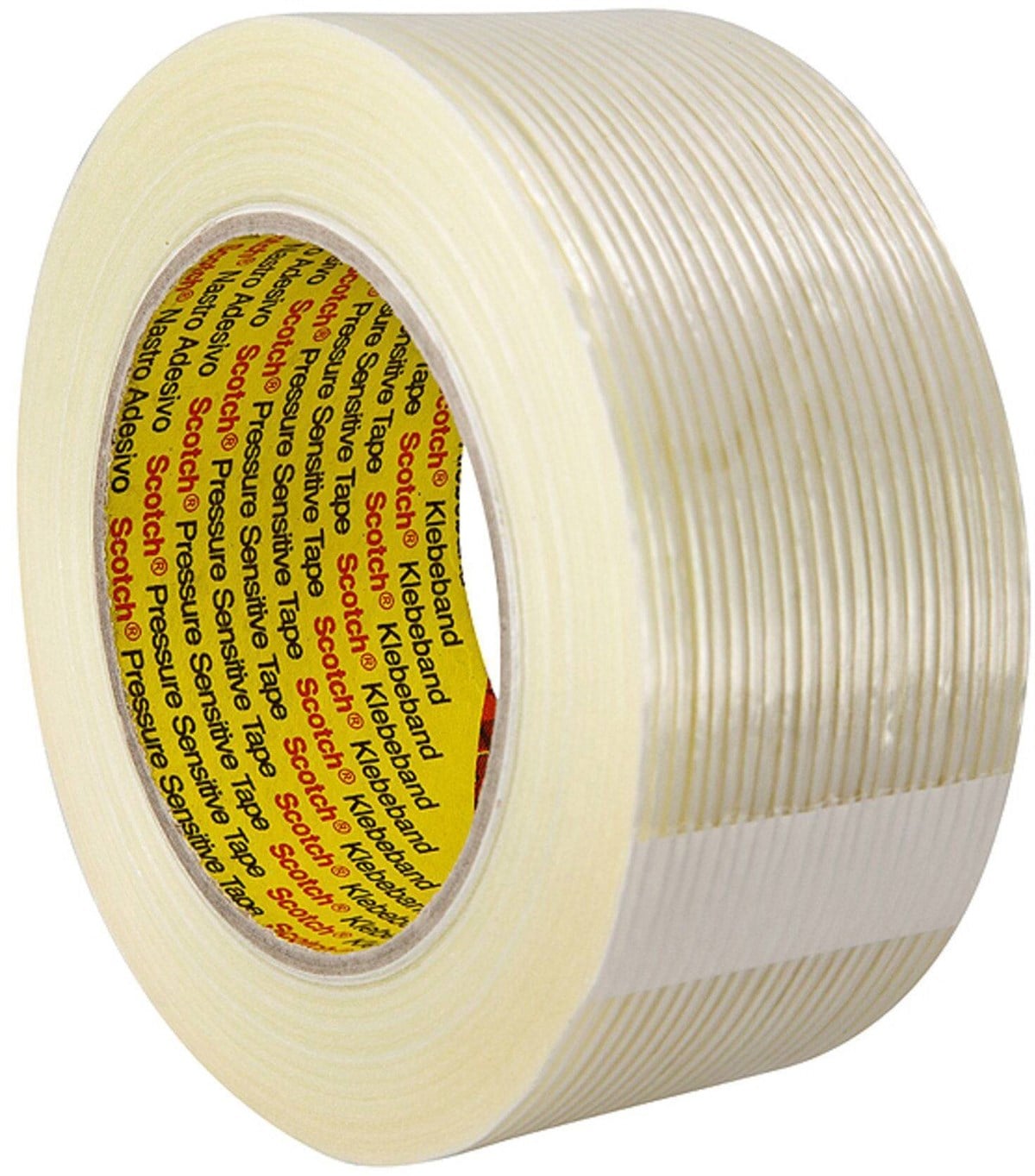 3M 8956 Sadece Boyuna Lifli, Filamentli, Demetleme ve Koli Bandı, 0,15mm