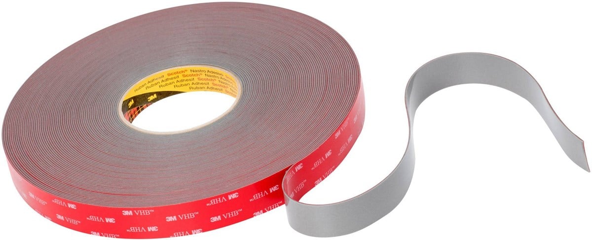 3M GPH060GF (GPH60) 230'C Dayanımlı VHB Gri Renk, Çift Taraflı Bant, Montaj Bandı 0,6mm