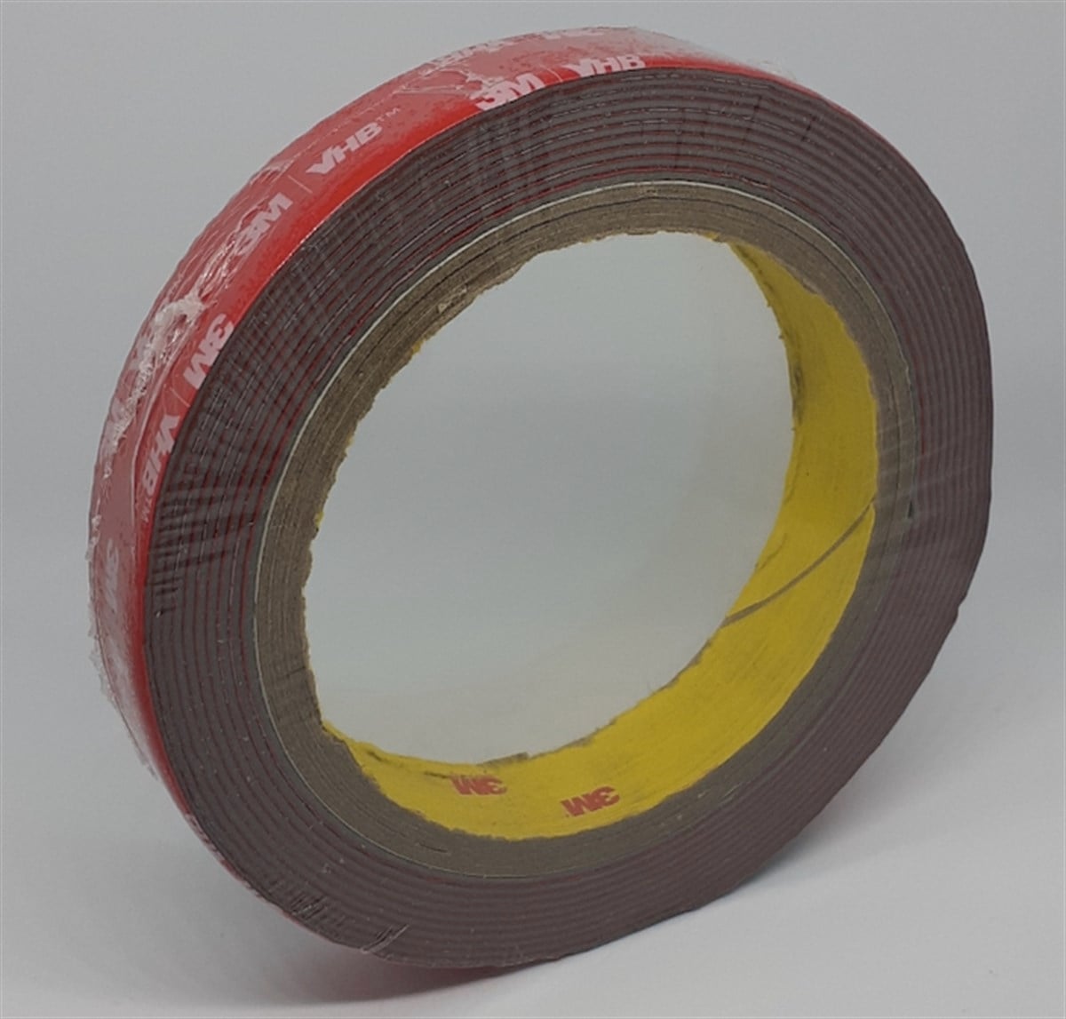 3M VHB Mukavemetli Çift Taraflı Body Kit Tuning Montaj Bandı, Kısa Sarım 3 metre (Silikon Bant)