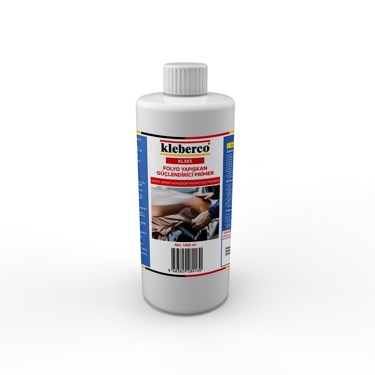 Kleberco KL303 Folyo Yapışkan Güçlendirici Primer, Yapışma Arttırıcı Yüzey Hazırlama Sıvısı, Kanal İlacı, Adhesion Promoter