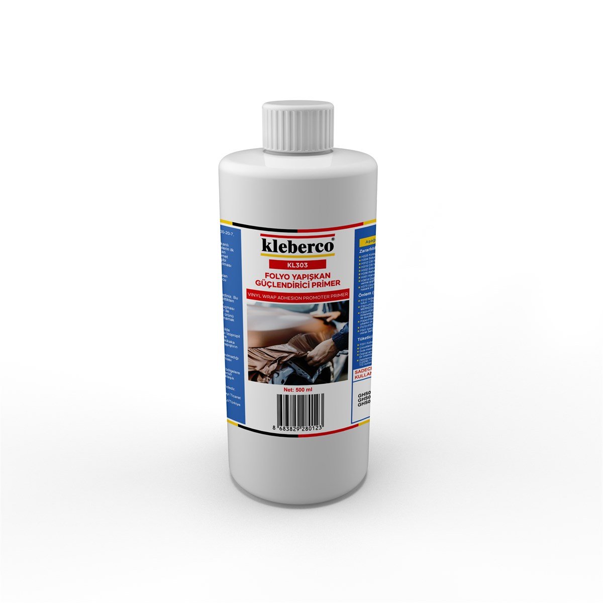 Kleberco KL303 Folyo Yapışkan Güçlendirici Primer, Yapışma Arttırıcı Yüzey Hazırlama Sıvısı, Kanal İlacı, Adhesion Promoter