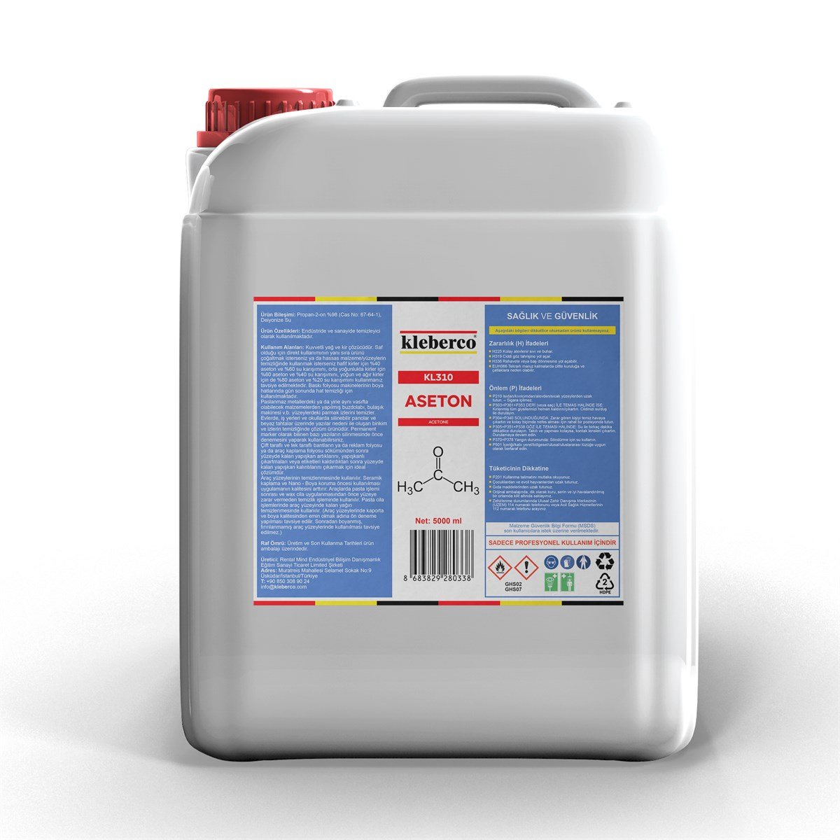 Kleberco KL310 Aseton 98%
