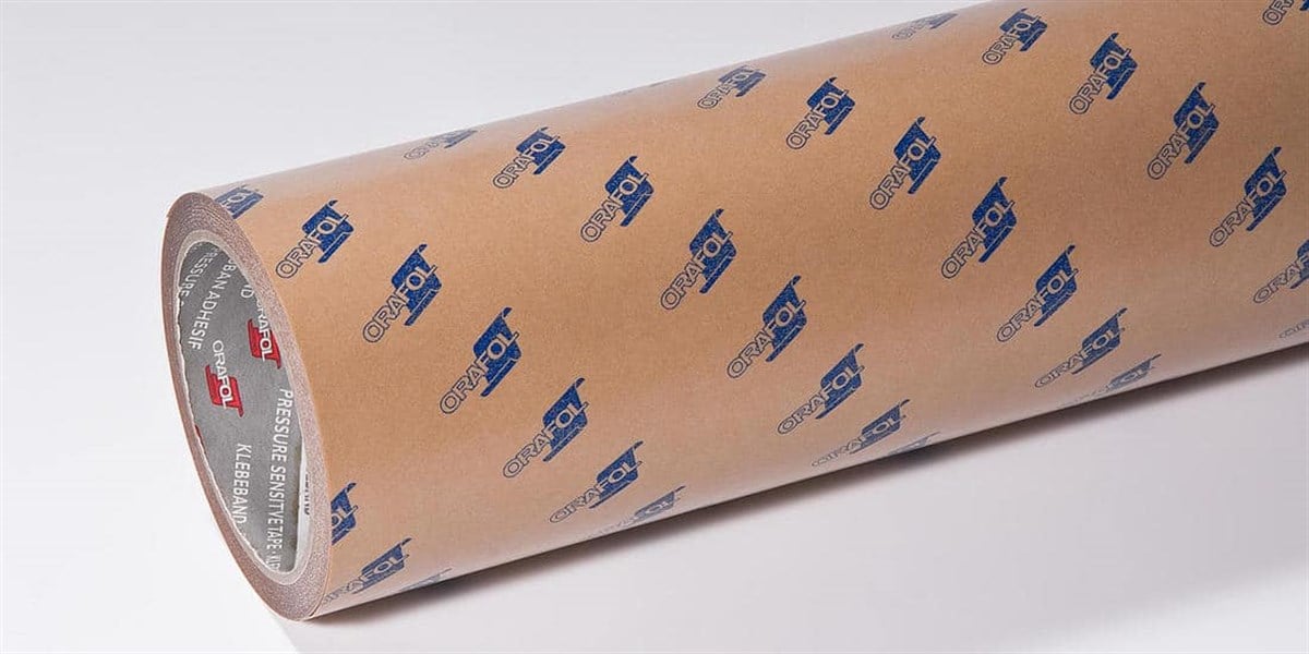 Orafol Orabond 1377 Şeffaf, Çift Taraflı Bant, Laminasyon Bandı 0,12mm