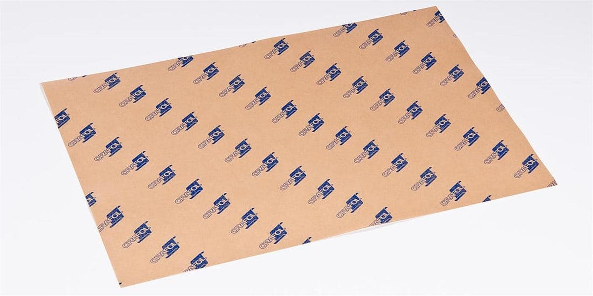 Orafol Orabond 1377S 610mmx914mm 100'lü Tabaka, Şeffaf, Çift Taraflı Bant, Laminasyon Bandı